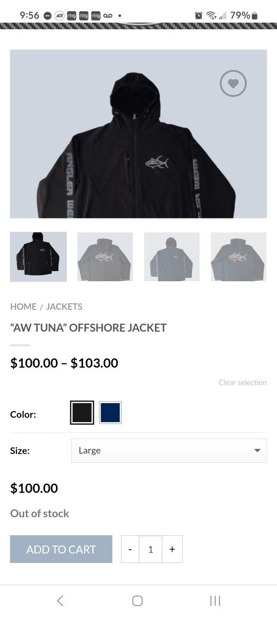 Angler Wear Offshore Jacket