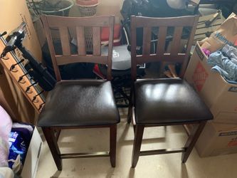 2 Counter height stools