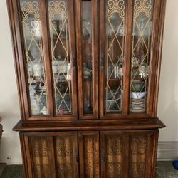 ANTIQUE DINING ROOM HUTCH