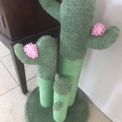 Cactus Cat Scratching Post!
