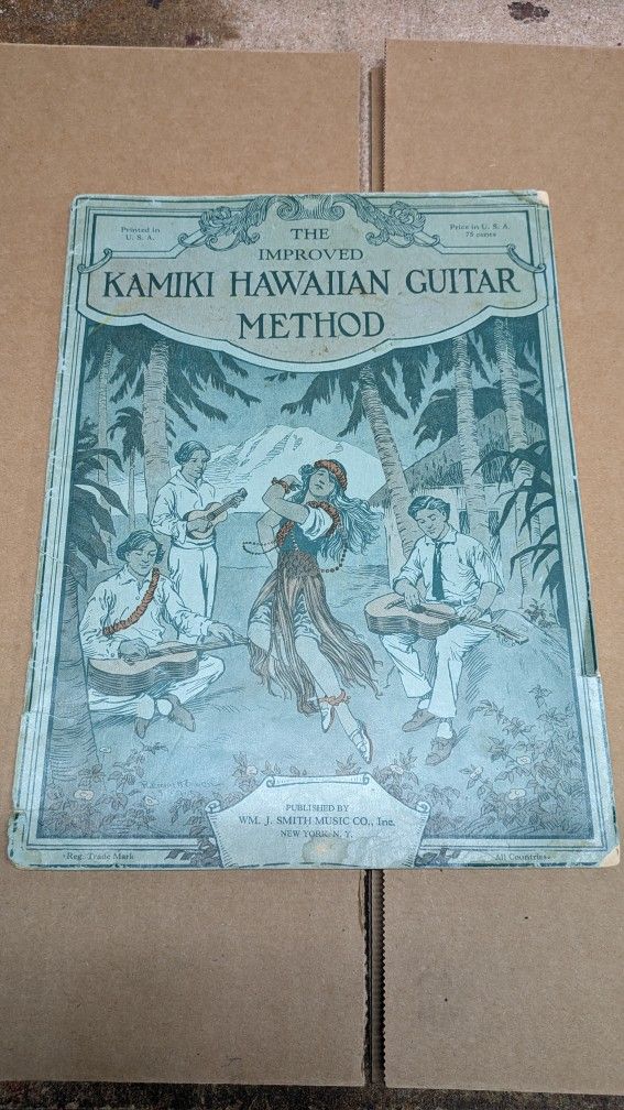 Hawaiian Guitar Music Book 