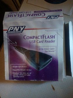 compact flash USB card reader