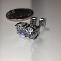 Gorgeous Earrings Stamped 925 Sterling Silver 