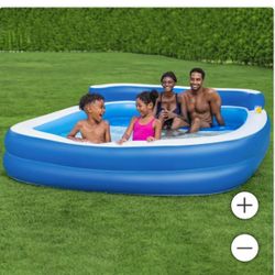 H2OGO! Inflatable Family Lounge Pool