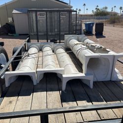 Half Colomns / Pillars  ( 7’ ) 