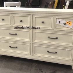 Antique White Dresser Brand New In Box 