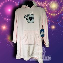 Life Is Good Pink Hoodie Dress Medium New With Tags