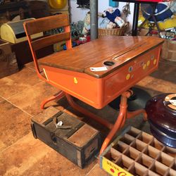 Vintage School Desk