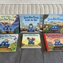 (6) Little Blue Truck Books