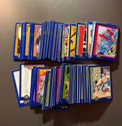 1993 SKYBOX DC COSMIC TEAMS JUSTICE LEAGUE AMERICA COMPLETE SET ( missing 2 cards )
