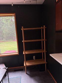 Wood Shelf 5 Tier, for books, plants, blankets, trinkets