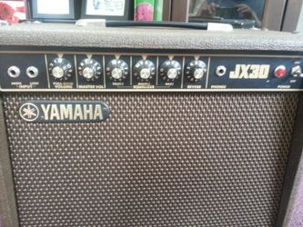 Yamaha JX 30 vintage 40 watt amplifier 12 inch speaker in Brown very clean vintage 1980s
