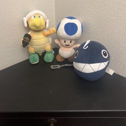 Mario Plushies