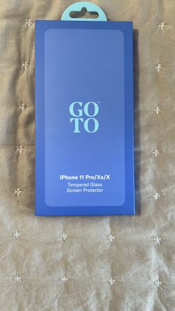 iPhone 11 Pro XS X Tempered Glass Screen Protector
