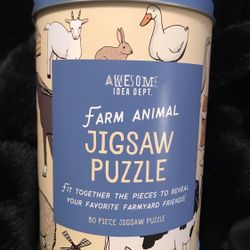 Farm Animal Jigsaw Puzzle NEW 