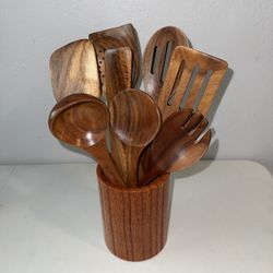 Wooden Kitchen Utensils 