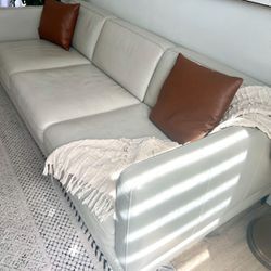 Dania Leather Couch 