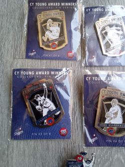 Dodgers pins cash only 40$ cash #5 pins