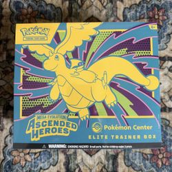 Pokemon Ascended Heroes ETB PKC Exclusive
