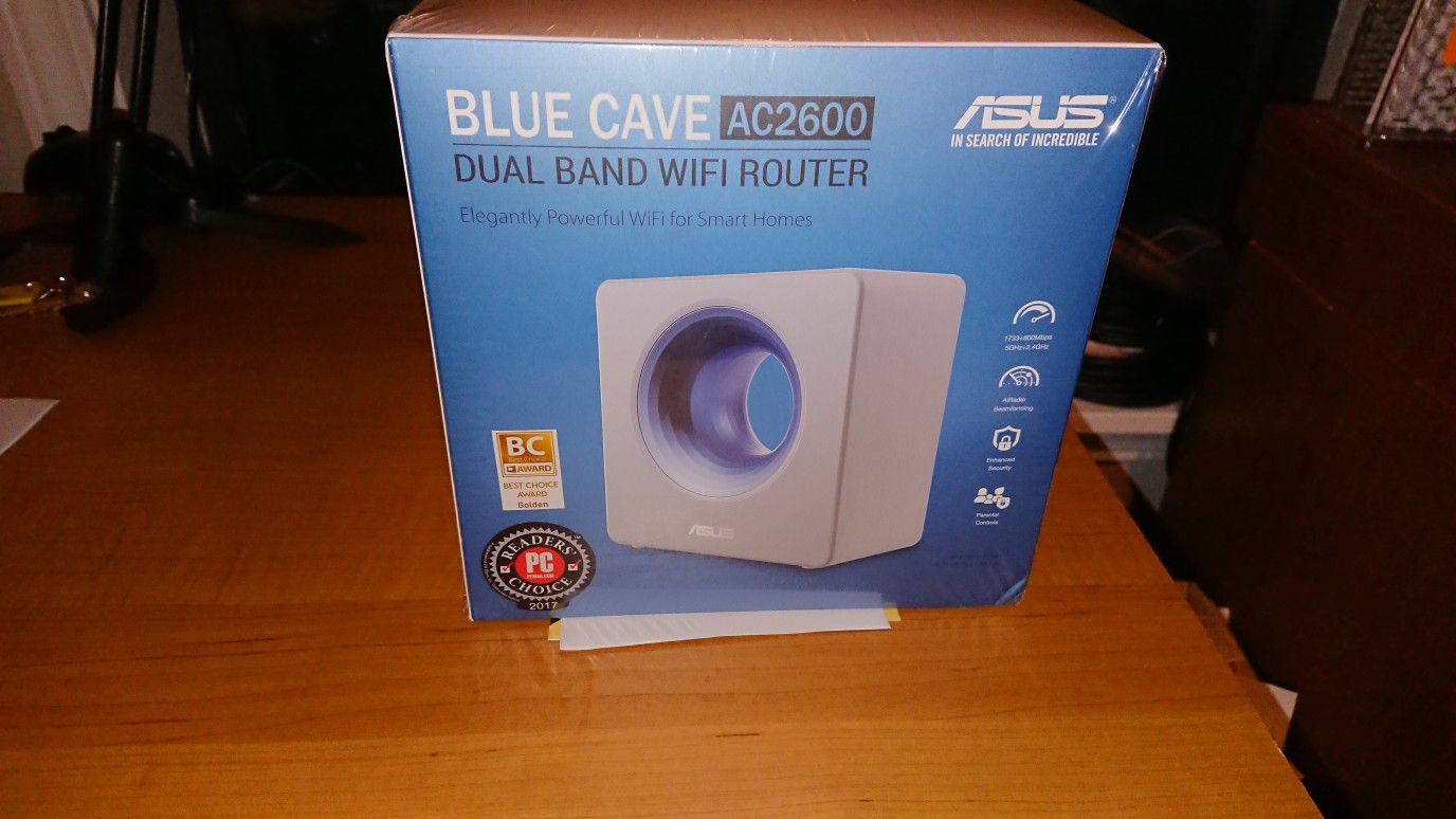 Asus blue cave router