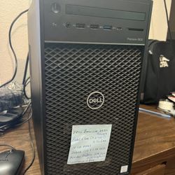 Dell Precision 3630 Tower Intel 6 Core i7-8th (contact info removed) 16gb Ram 256gb SSD + 1TB HDD Nvidia GeForce GTX 1050 2GB Graphics Windows 11 Pro 