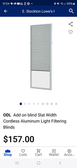 Add on blinds for doors