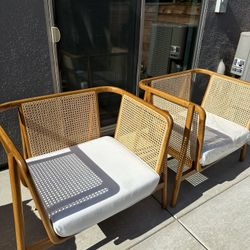 Rattan Accent Chairs
