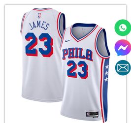 LeBron James jersey Philadelphia 76ers