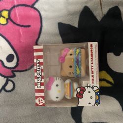 Hello Kitty & Hamburger 