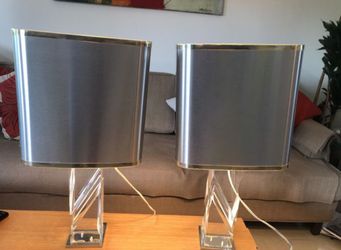 Mid century vintage lamps