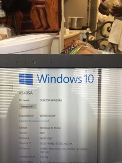 Laptop windows 10 home