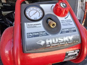 Husky 3gal, 1.5hp,155psi