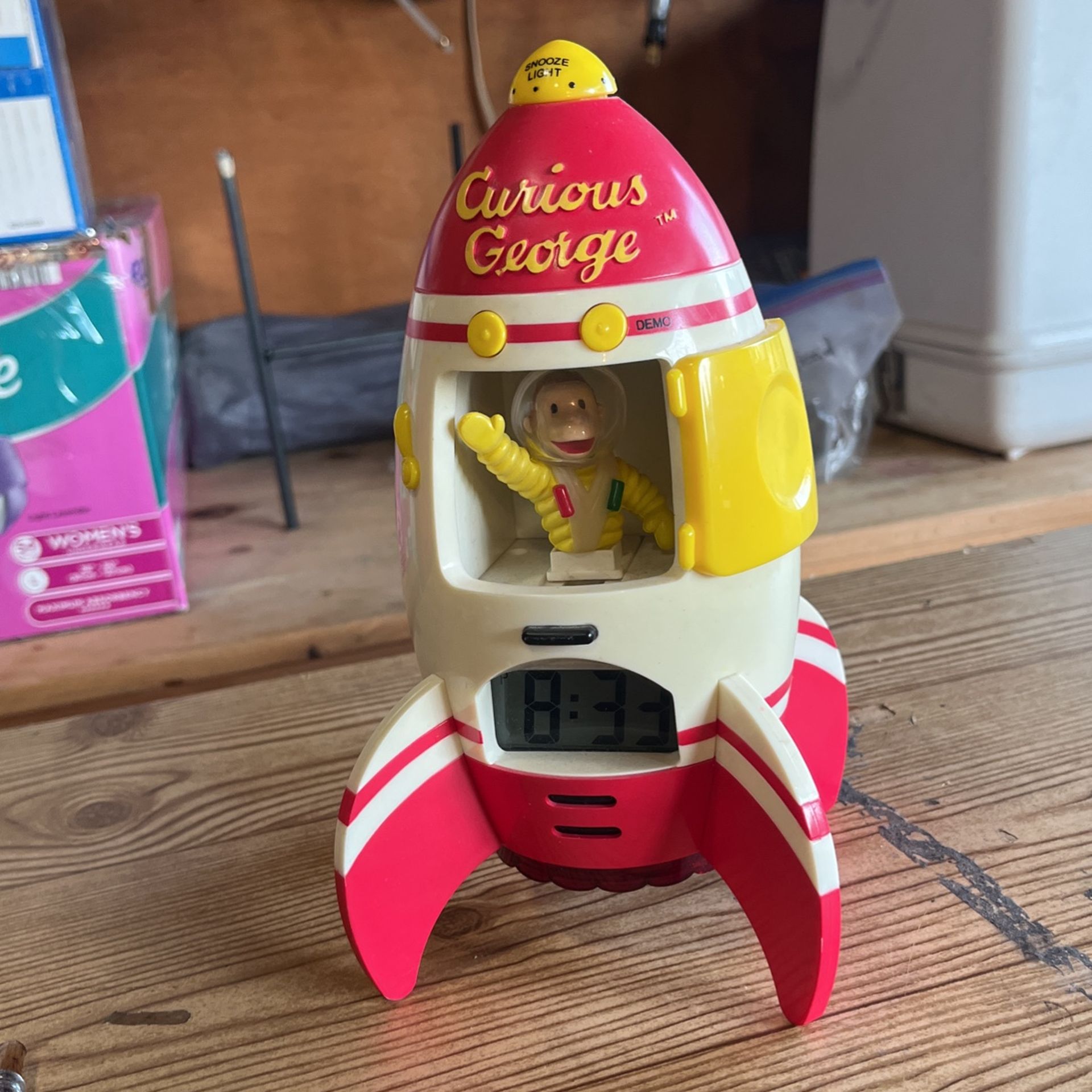 Curious George Alarm Clock