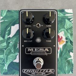 Mesa Throttle Box Pedal