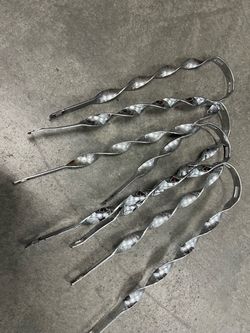 20” lowrider twisted fender braces