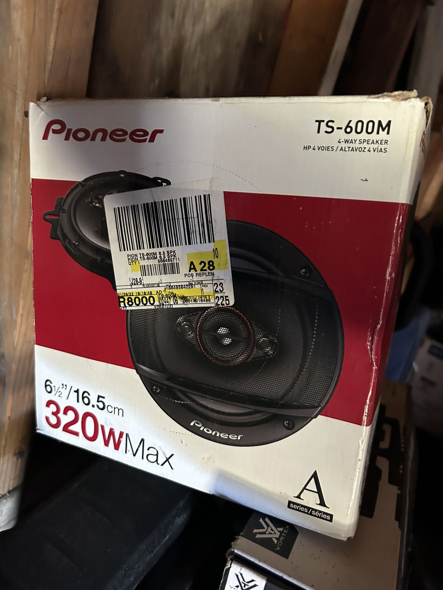Pioneer 6” Door speakers