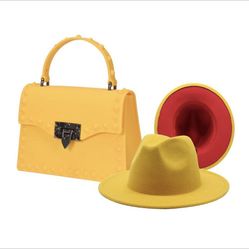 Handbag Fashion Shoulder Handbag Ser Fedora Hat