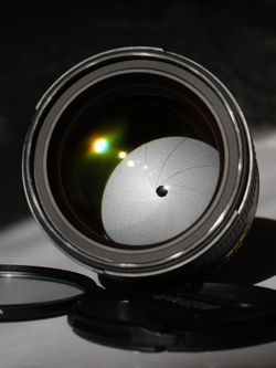 Nikkor 85mm 1.4G with UV Protector