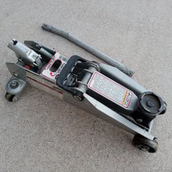 Small Portable 2-ton Jack Works Perfect $25 Very Firm