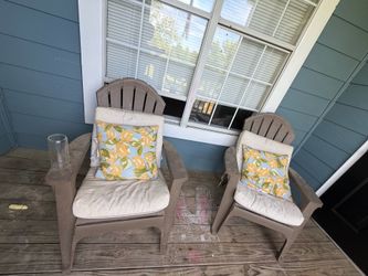 Patio chairs