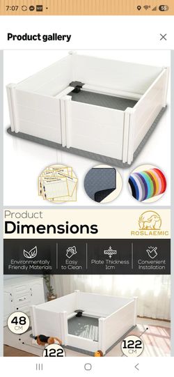 Whelping box for dogs 48x48 new
