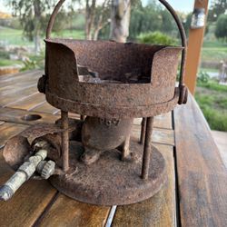 Vintage Plumbers Copper/lead Pipe Pot Burner