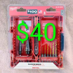 Milwaukee 8Pc. Step-Drill Bit Set