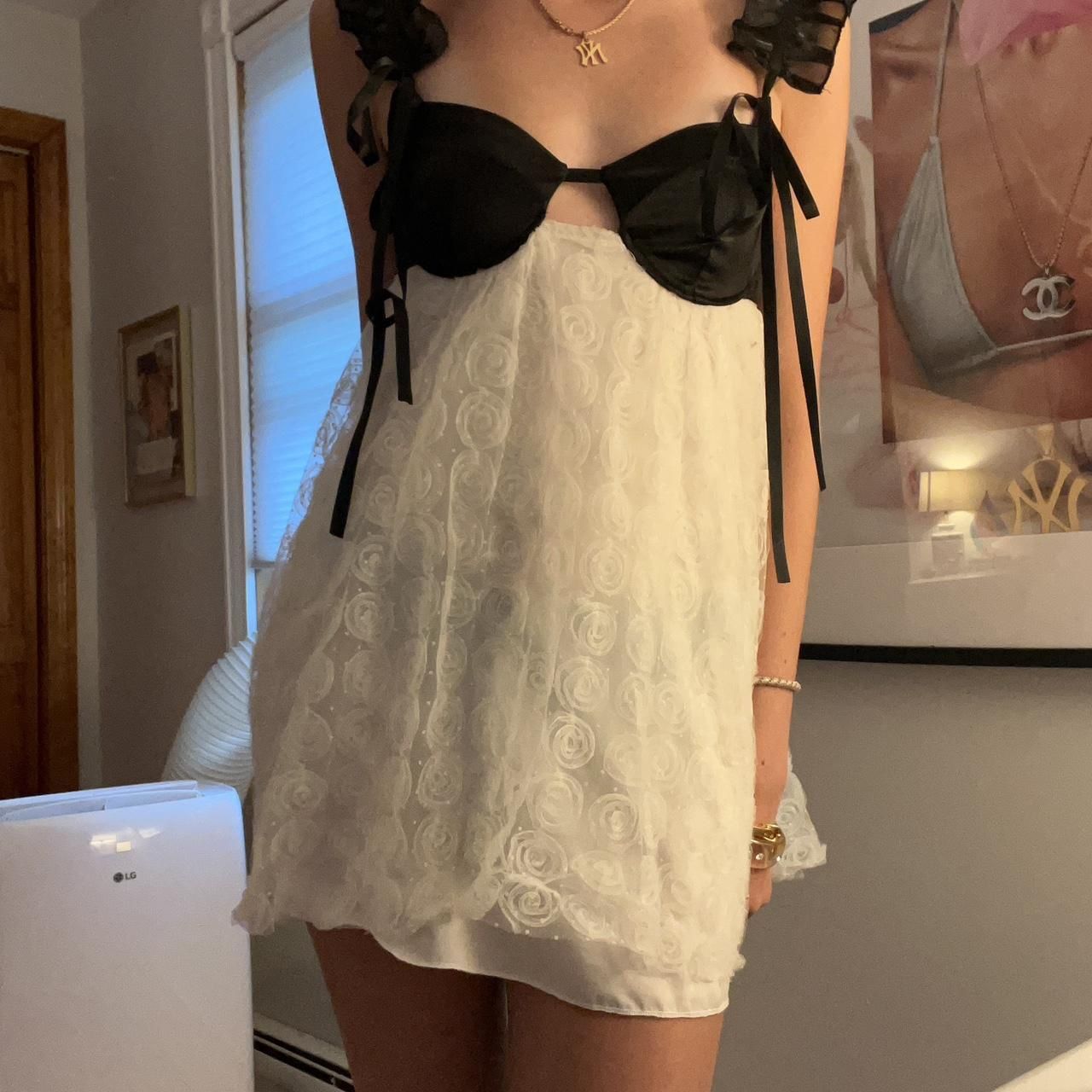 For Love & Lemons Women's White and Cream Dress