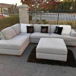 Sectional ottoman couch Cleann