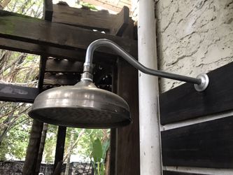 Outdoor shower head