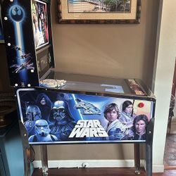Arcade 1up Star Wars Video Pinball Machine 