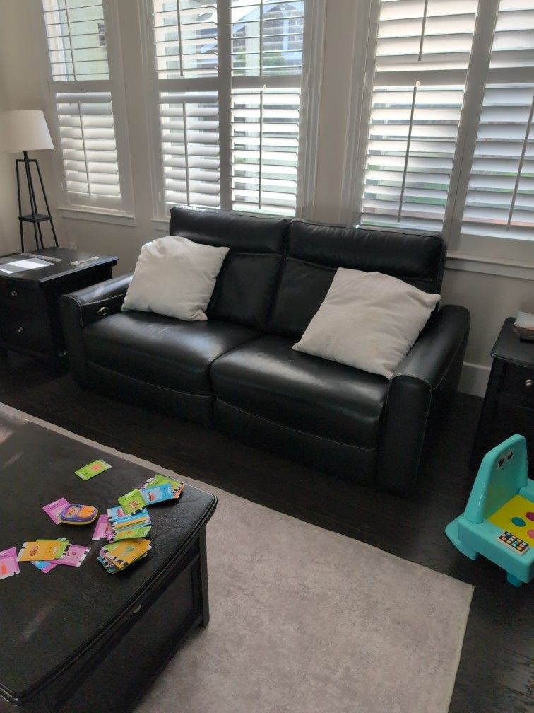 Black Electric Sofa