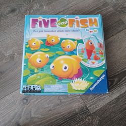 Five Little Fish Toddler Game