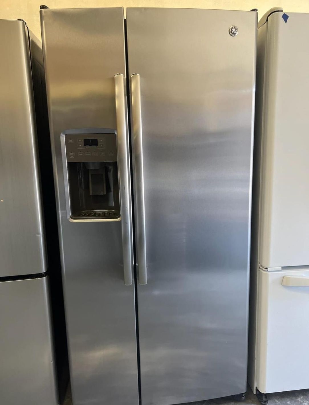 GE Side By Side Stainless Steel Refrigerator
